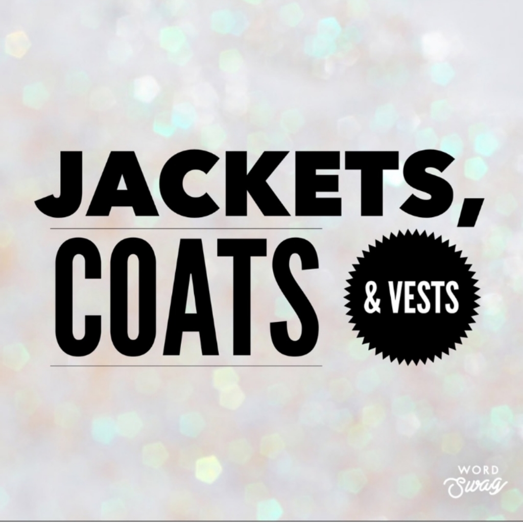 Coats Jackets  Vests